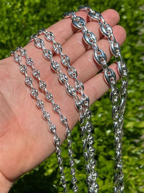 puffed gucci link chain